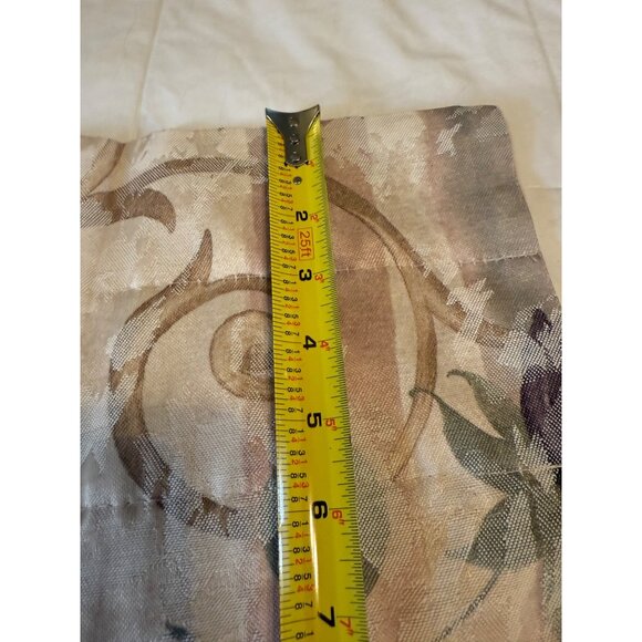 3 Croscill Purple chambord Ascot Valances w tassel 38 by 23 Cottage core Read - Picture 9 of 16